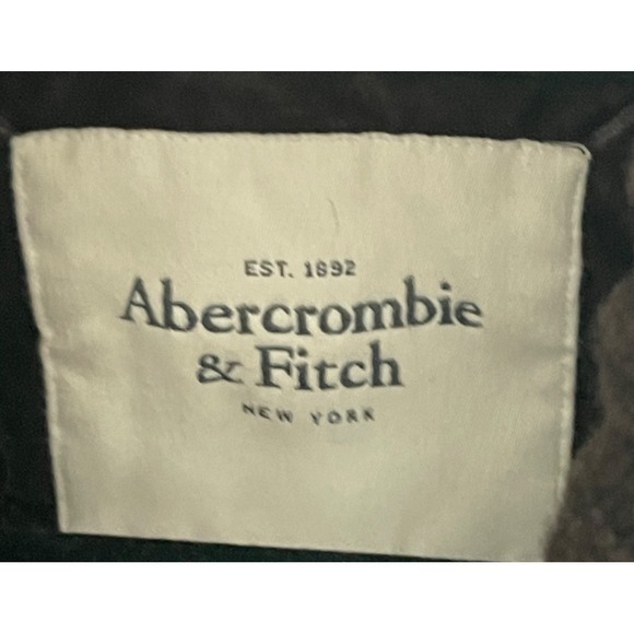 VTG Abercrombie & Fitch Sweater Vest Women's Small Brown Single Button Boho - Picture 4 of 4